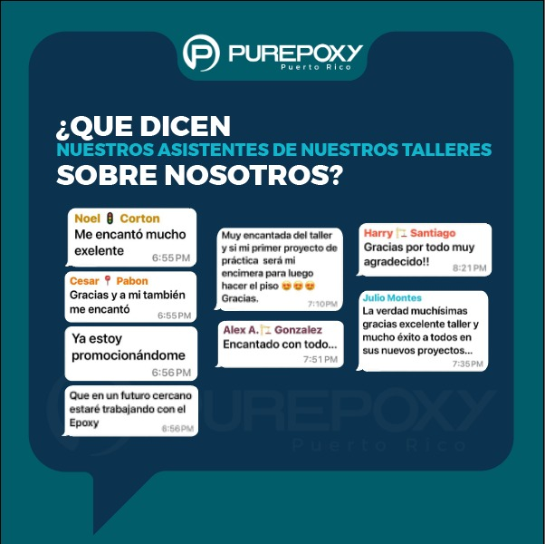Testimonio de estudiante PurEpoxy 2