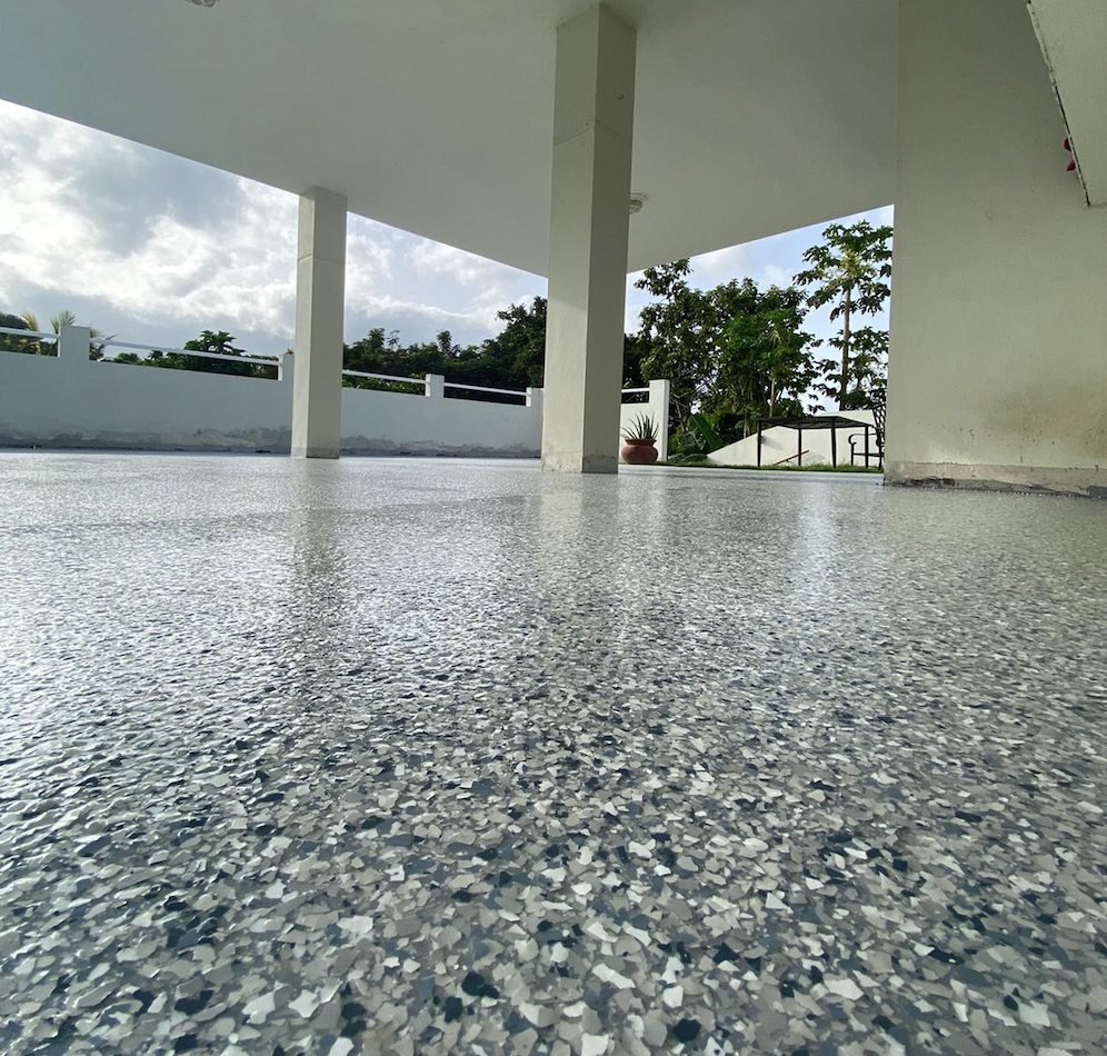 Piso en escamas
