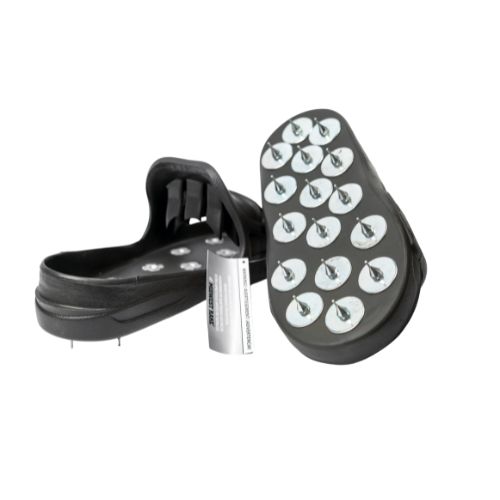 Epoxy spikes sandals